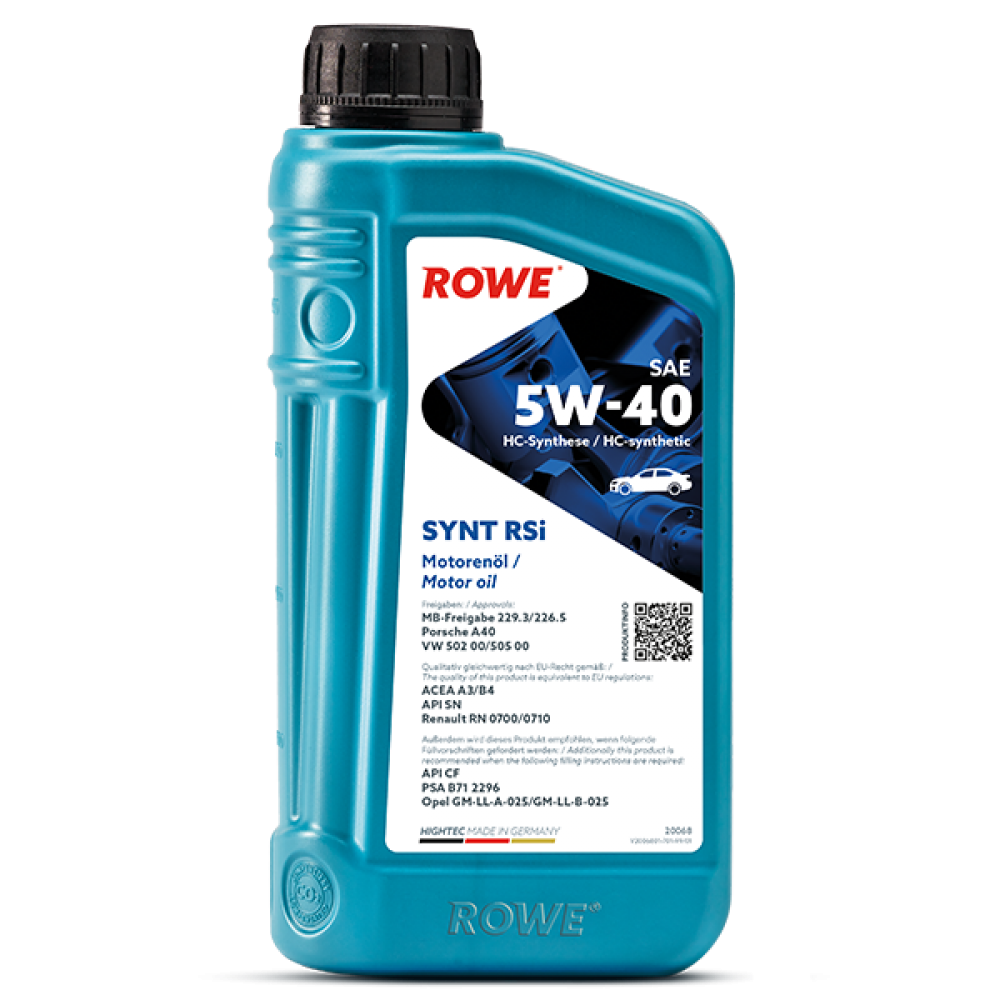 ROWE HIGHTEC SYNT RSI SAE 5W-40