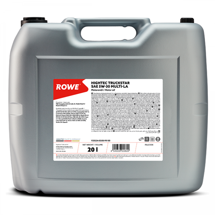 ROWE HIGHTEC TRUCKSTAR SAE 5W-30 MULTI-LA
